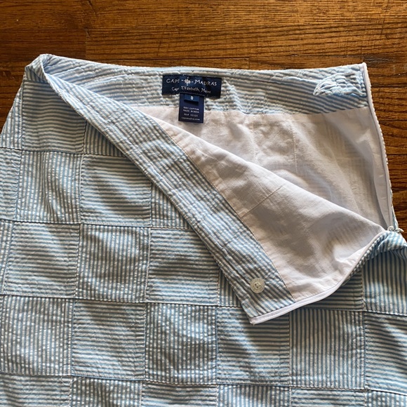 Cape Madras• seersucker skirt - Picture 5 of 7